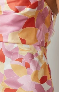 BB Exclusive Dresses Mystery Yellow Floral Mini Dress