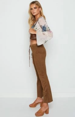 BB Exclusive Mysteryland Low Rise Festival Pants Brown Bottoms 11 BB Exclusive Mysteryland Low Rise Festival Pants Brown Bottoms