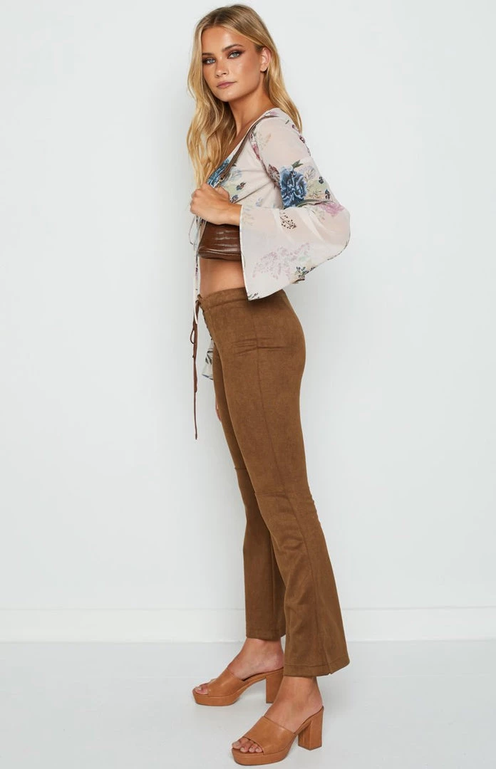 BB Exclusive Mysteryland Low Rise Festival Pants Brown Bottoms 5 BB Exclusive Mysteryland Low Rise Festival Pants Brown Bottoms