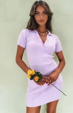 BB Exclusive NY Polo Dress Lilac Dresses