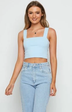Beginning Boutique Nellie Crop Blue