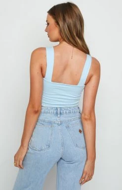 Beginning Boutique Nellie Crop Blue