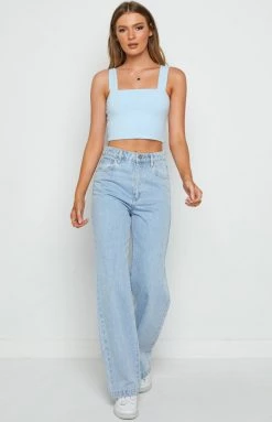 Beginning Boutique Nellie Crop Blue