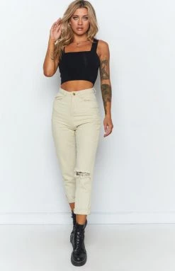 Beginning Boutique Nellie Crop Black