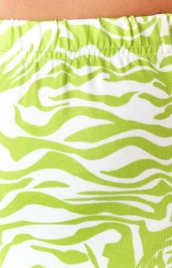 Beginning Boutique Neon Lights Flared Pants Green 14 Beginning Boutique Neon Lights Flared Pants Green