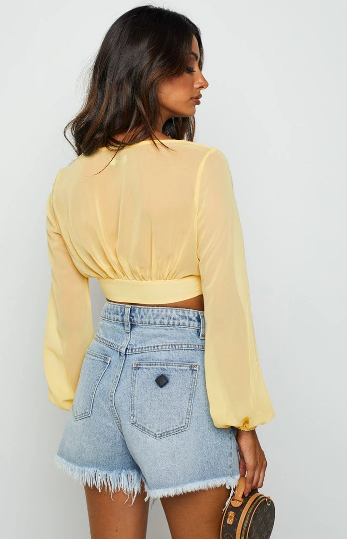 BB Exclusive Tops Neptune Long Sleeve Top Lemon 5 BB Exclusive Tops Neptune Long Sleeve Top Lemon