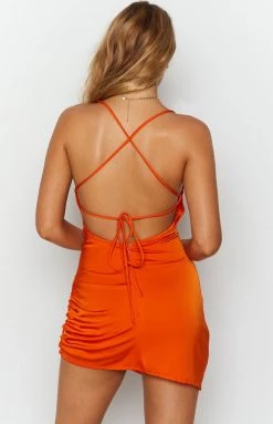 BB Exclusive Dresses Never Enough Dress Orange 15 BB Exclusive Dresses Never Enough Dress Orange