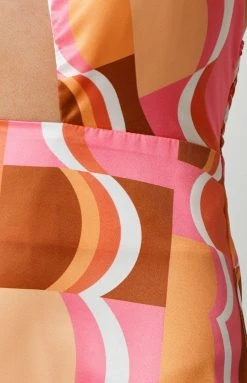 Beginning Boutique New Life Orange Mini Dress Dresses