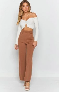 BB Exclusive Bottoms Nice Knit Pants Tan 13 BB Exclusive Bottoms Nice Knit Pants Tan