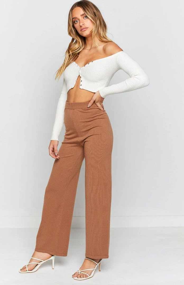 BB Exclusive Bottoms Nice Knit Pants Tan 5 BB Exclusive Bottoms Nice Knit Pants Tan