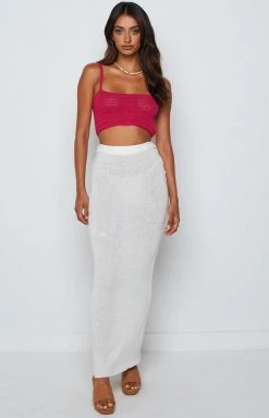 BB Exclusive Nova Dark Pink Crochet Top Tops 9 BB Exclusive Nova Dark Pink Crochet Top Tops