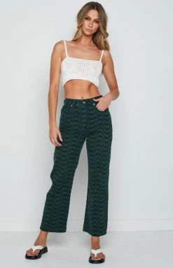 BB Exclusive Nova White Crochet Top Tops