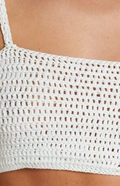 BB Exclusive Nova White Crochet Top Tops 12 BB Exclusive Nova White Crochet Top Tops