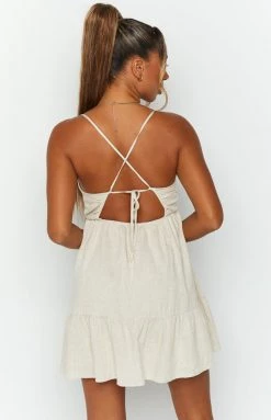 Beginning Boutique Nudgee Beige Mini Dress Dresses 13 Beginning Boutique Nudgee Beige Mini Dress Dresses