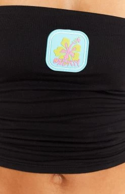 OMIGHTY Aloha Black Boob Tube 10 OMIGHTY Aloha Black Boob Tube