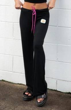 OMIGHTY Aloha Black Pants Bottoms