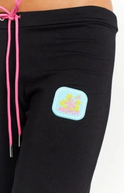 OMIGHTY Aloha Black Pants Bottoms