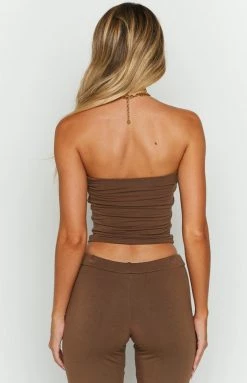 OMIGHTY Aloha Boob Tube Coffee Tops