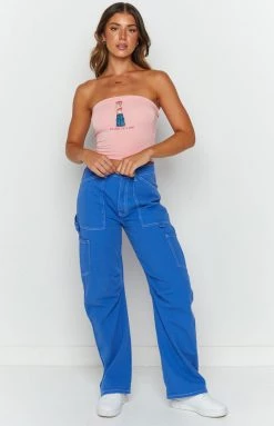 OMIGHTY Glad To Be A Girl Top Pink