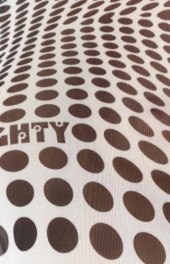 OMIGHTY Illusion Mesh Baby Tee Mono