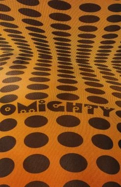 OMIGHTY Illusion Mesh Top 001 Orange Tops