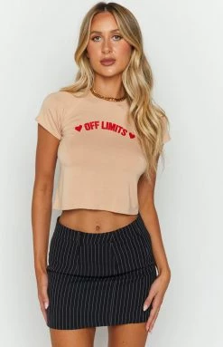 Tops OMIGHTY Off Limits Baby Tee