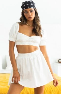 BB Exclusive Ortiz Skirt White