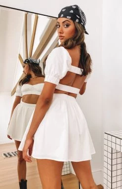BB Exclusive Ortiz Skirt White