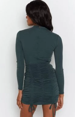 BB Exclusive Dresses Oaklynn Mini Dress Khaki