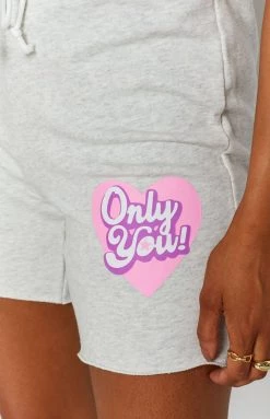 BB Exclusive Only You Shorts Grey 16 BB Exclusive Only You Shorts Grey