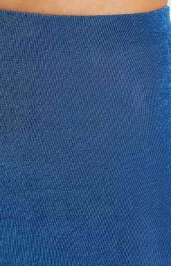 BB Exclusive Ophelia Blue Midi Skirt