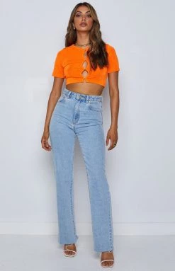BB Exclusive Moscow Crop Top Orange Tops 16 BB Exclusive Moscow Crop Top Orange Tops