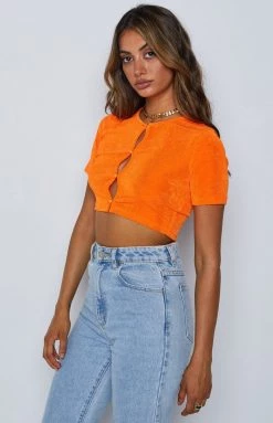 BB Exclusive Moscow Crop Top Orange Tops 18 BB Exclusive Moscow Crop Top Orange Tops