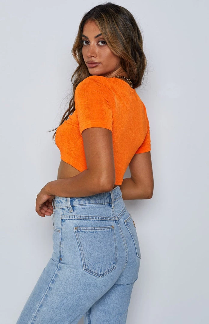 BB Exclusive Moscow Crop Top Orange Tops 9 BB Exclusive Moscow Crop Top Orange Tops