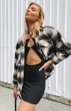 BB Exclusive Orson Fleece Check Jacket