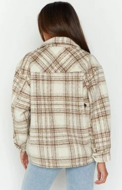 BB Exclusive Orson Fleece Cream Check Jacket 11 BB Exclusive Orson Fleece Cream Check Jacket