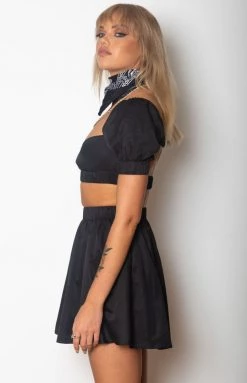 BB Exclusive Ortiz Skirt Black