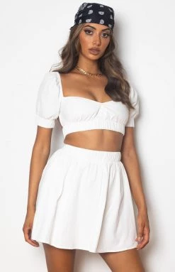 BB Exclusive Ortiz Skirt White