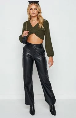 BB Exclusive Outerwear Overheated Khaki Twist Sweater