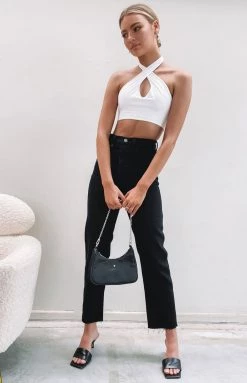 Bottoms Thrills Paige Jean Black Rinse