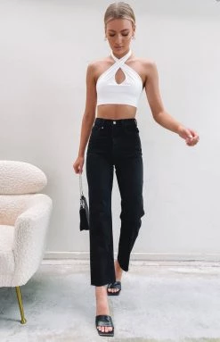 Bottoms Thrills Paige Jean Black Rinse