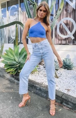 Thrills Paige Jean Time-Worn Blue Bottoms