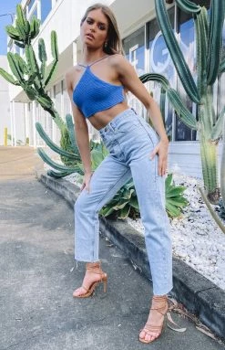 Thrills Paige Jean Time-Worn Blue Bottoms