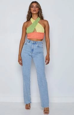 Beginning Boutique Palette Halter Top Multi