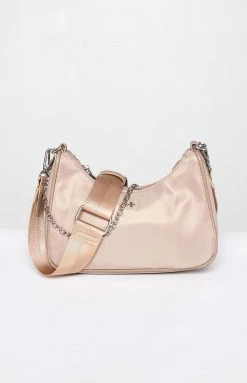 Peta And Jain Peta & Jain Paloma Cappuccino Nylon Handbag Back In Stock