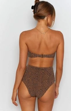 Swimwear Thrills Panthera High Waist Bikini Bottom Mustang Brown 13 Swimwear Thrills Panthera High Waist Bikini Bottom Mustang Brown