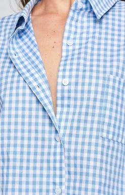 BB Exclusive Extended Sizes Papillon Shirt Blue 16 BB Exclusive Extended Sizes Papillon Shirt Blue