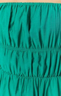Beginning Boutique Paradise Puff Sleeve Dress Green 12 Beginning Boutique Paradise Puff Sleeve Dress Green