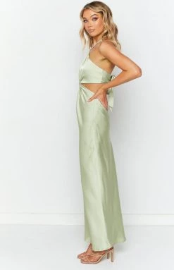 Beginning Boutique Paras Sage Maxi Dress Dresses