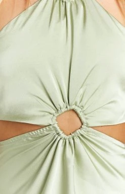 Beginning Boutique Paras Sage Maxi Dress Dresses